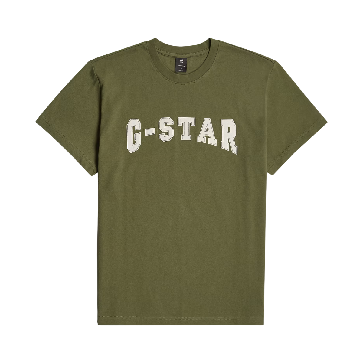 Felt Logo T-Shirt - Shadow Olive