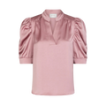 Roella Heavy Sateen Blouse - Evening Rose