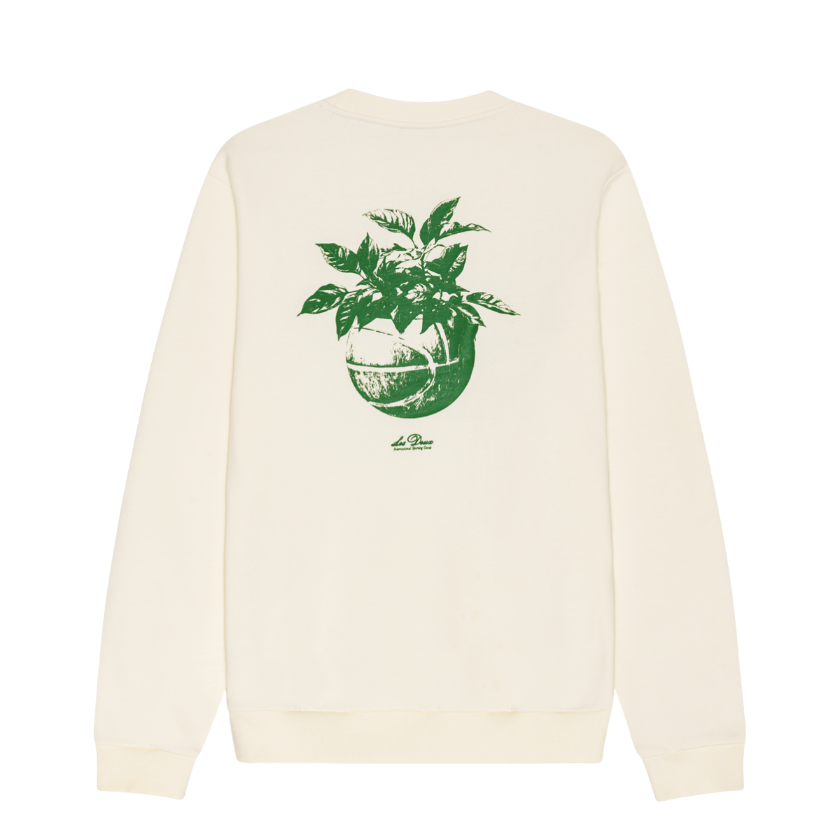 Plant Sweatshirt - Light Ivory