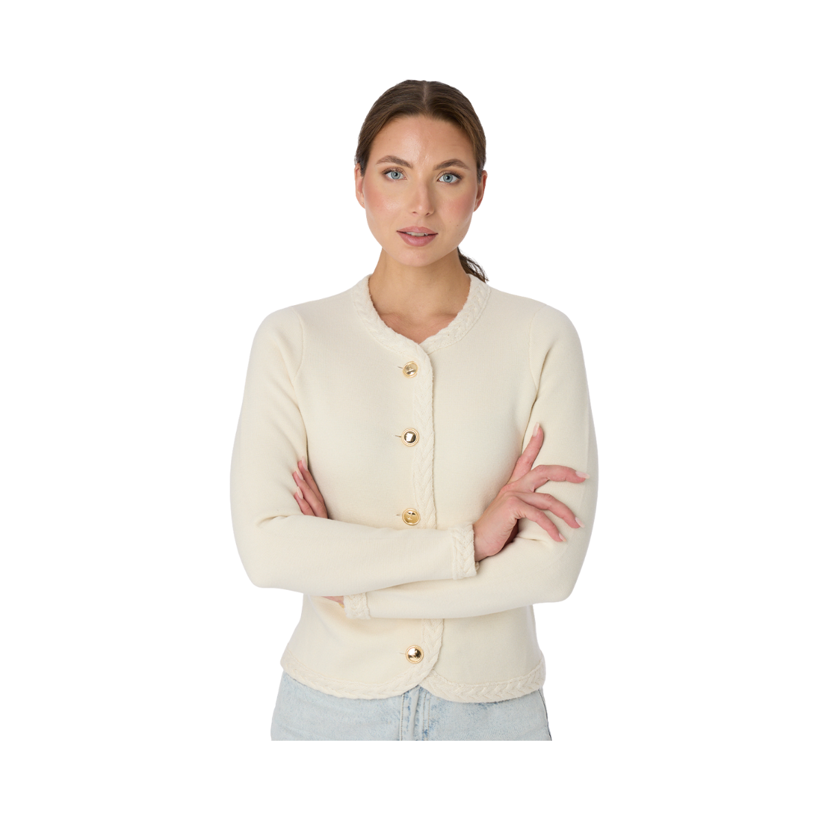 Reese Cardigan - White