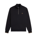 Half Zip Sweatshirt - Black