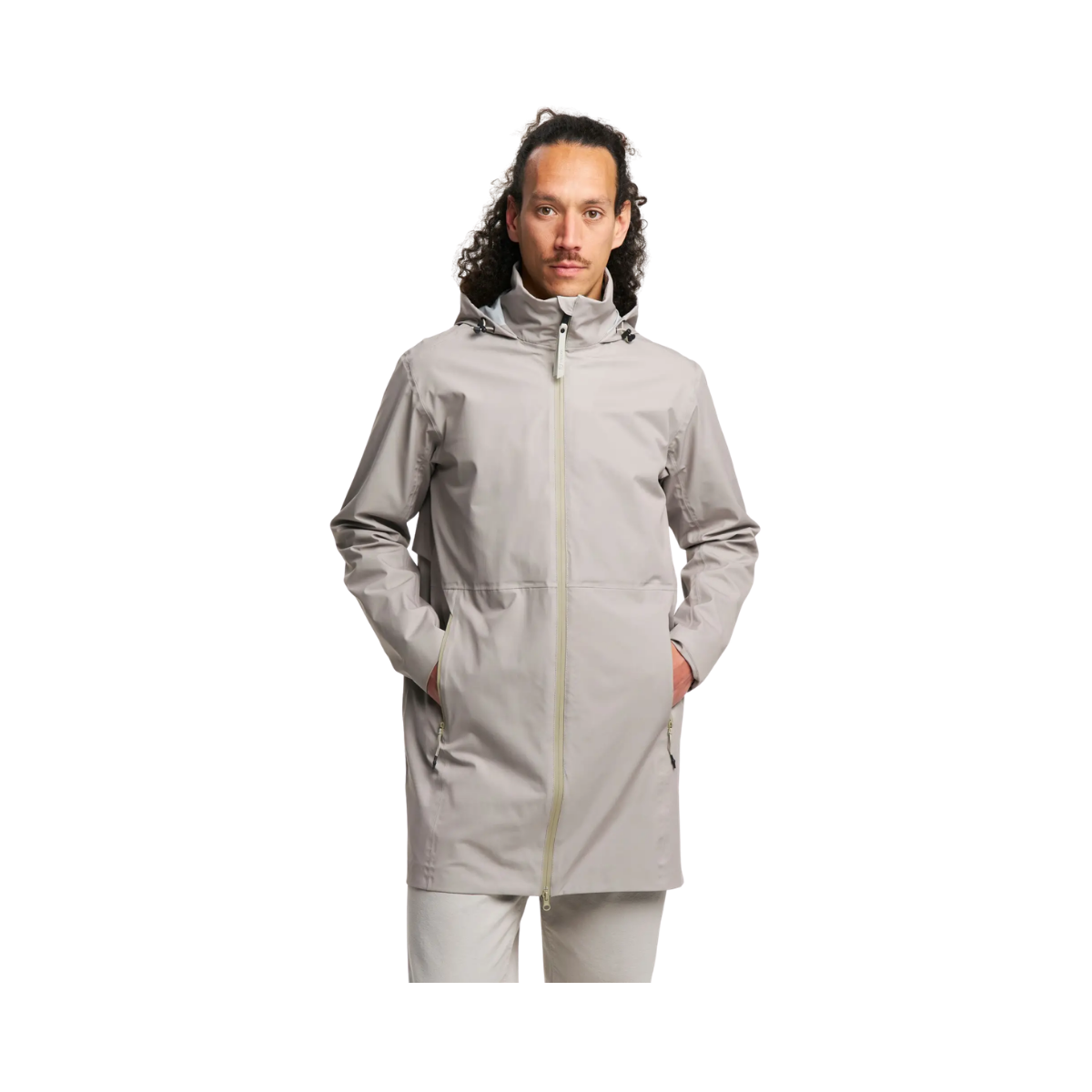 Cloudburst Coat - Beige