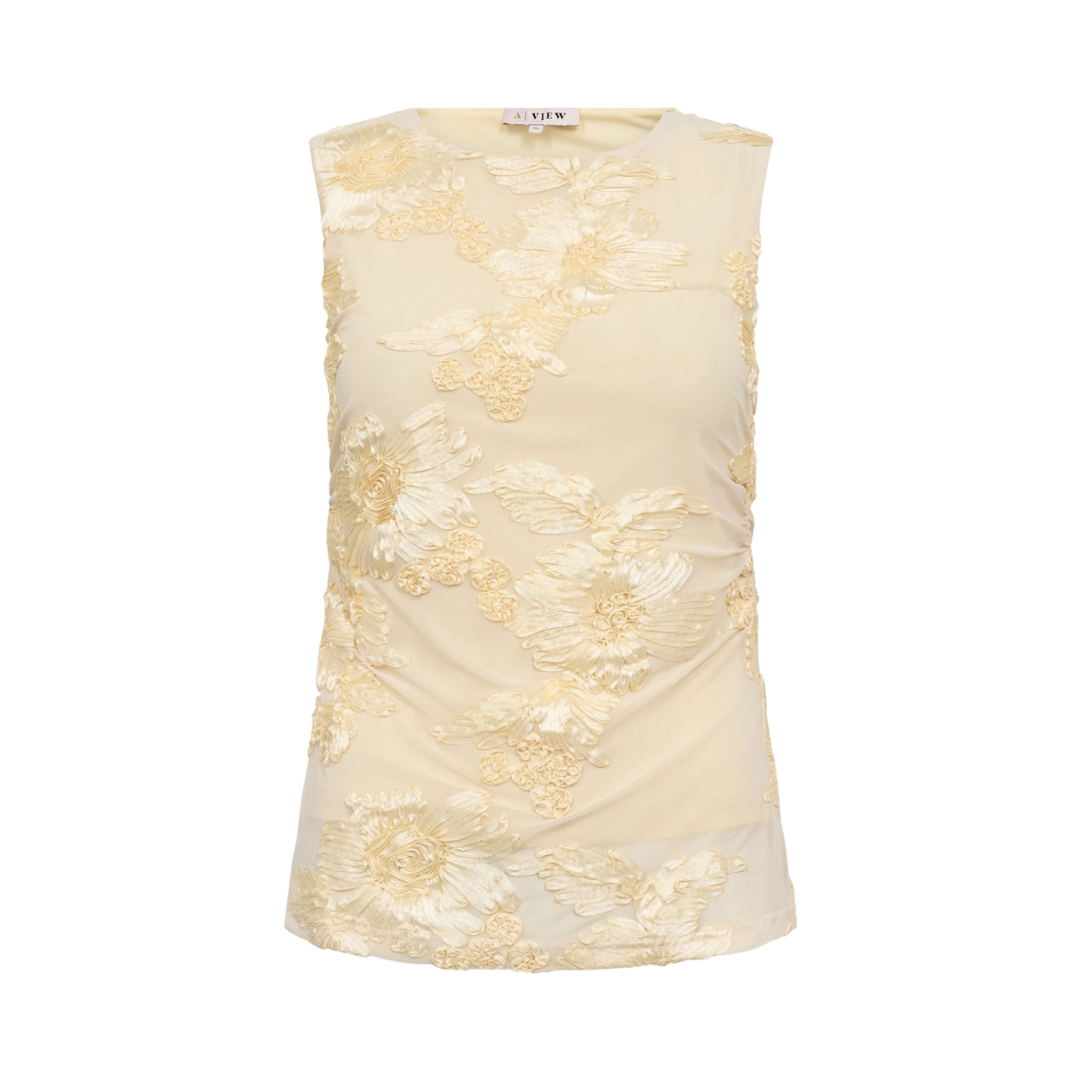 Romy Top - Pale Yellow