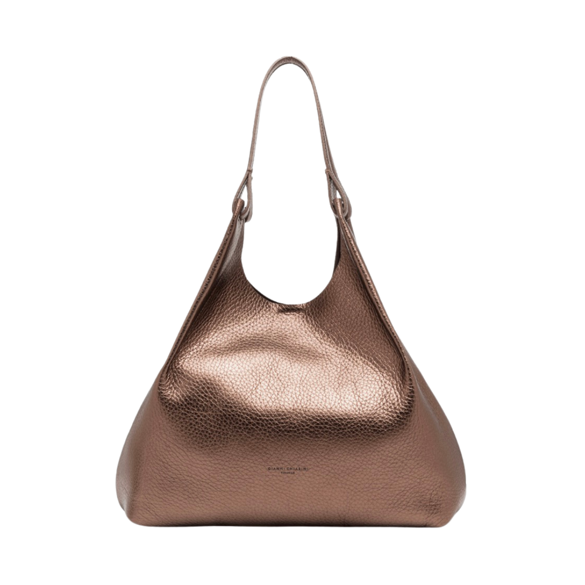 Dua Leather Handbag - Moon