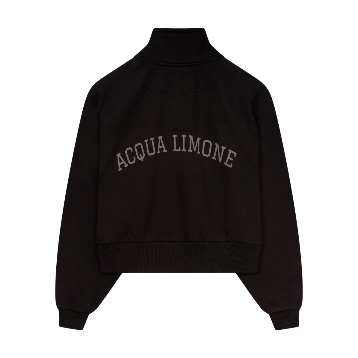 Cropped Ivy Half Zip - 000 Black