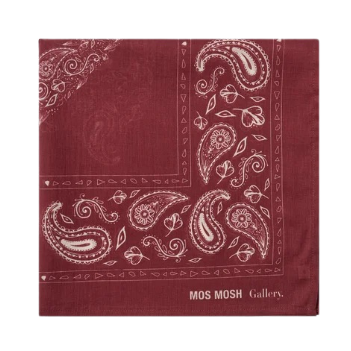MMGMartin Paisley Neckerchief - Burnt Russet