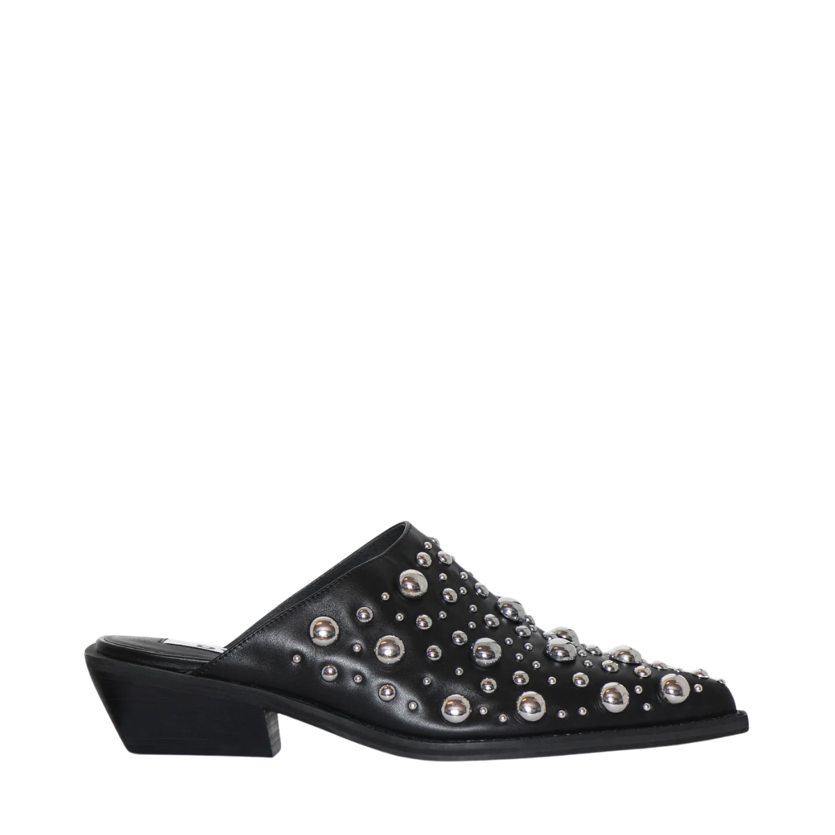Dever Studs Mules - Black