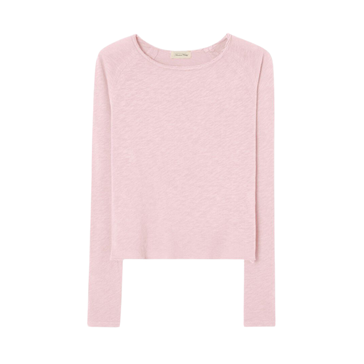T-Shirt Droit Ml Col Bateau - Guimauve Vintage