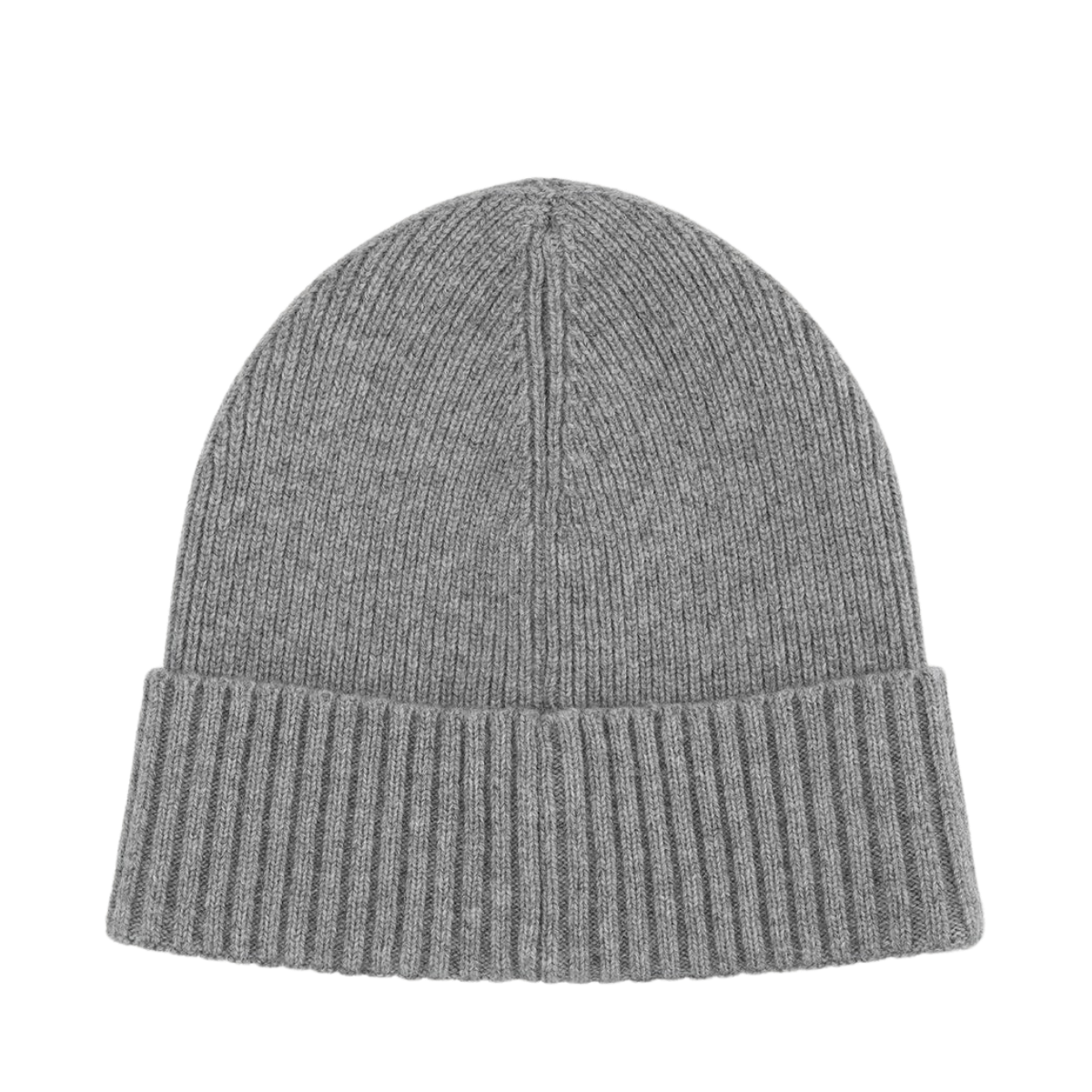 Cashmere Blend Beanie - Grey