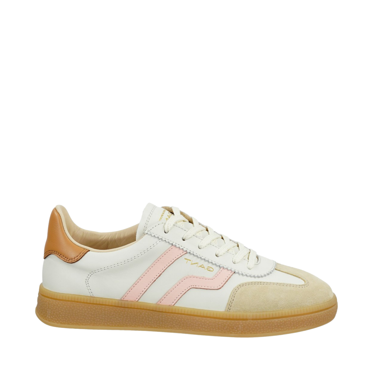 Cuzima Sneaker - Off White / Peachpink