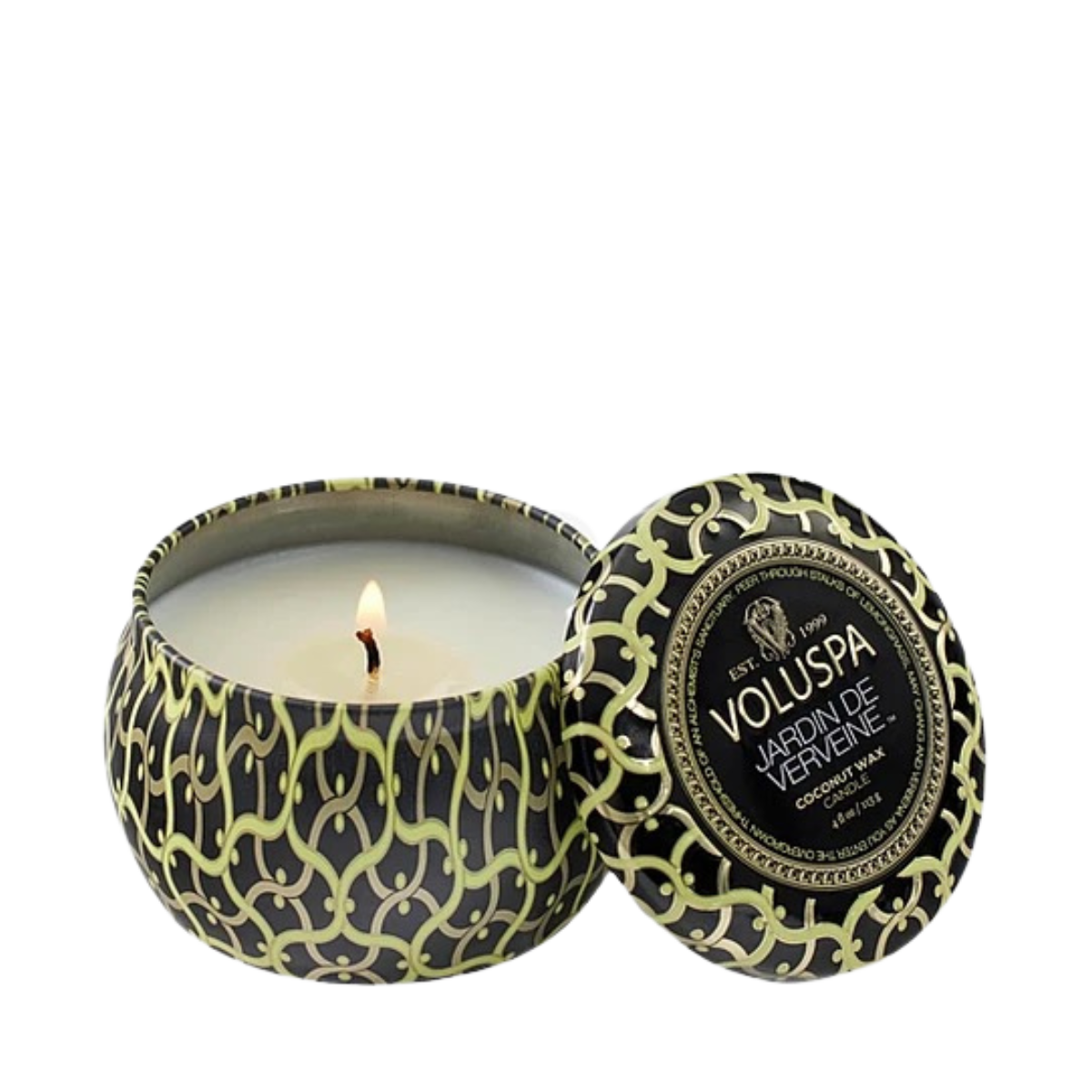 Mini Tin Candle - 8 Jardin De Verveine