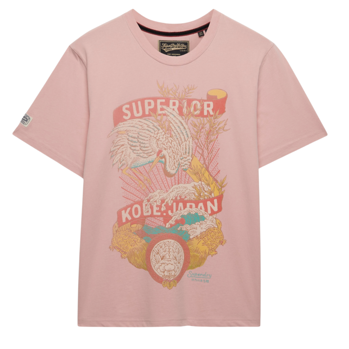 Tokyo Relaxed Tee - Grey Pink