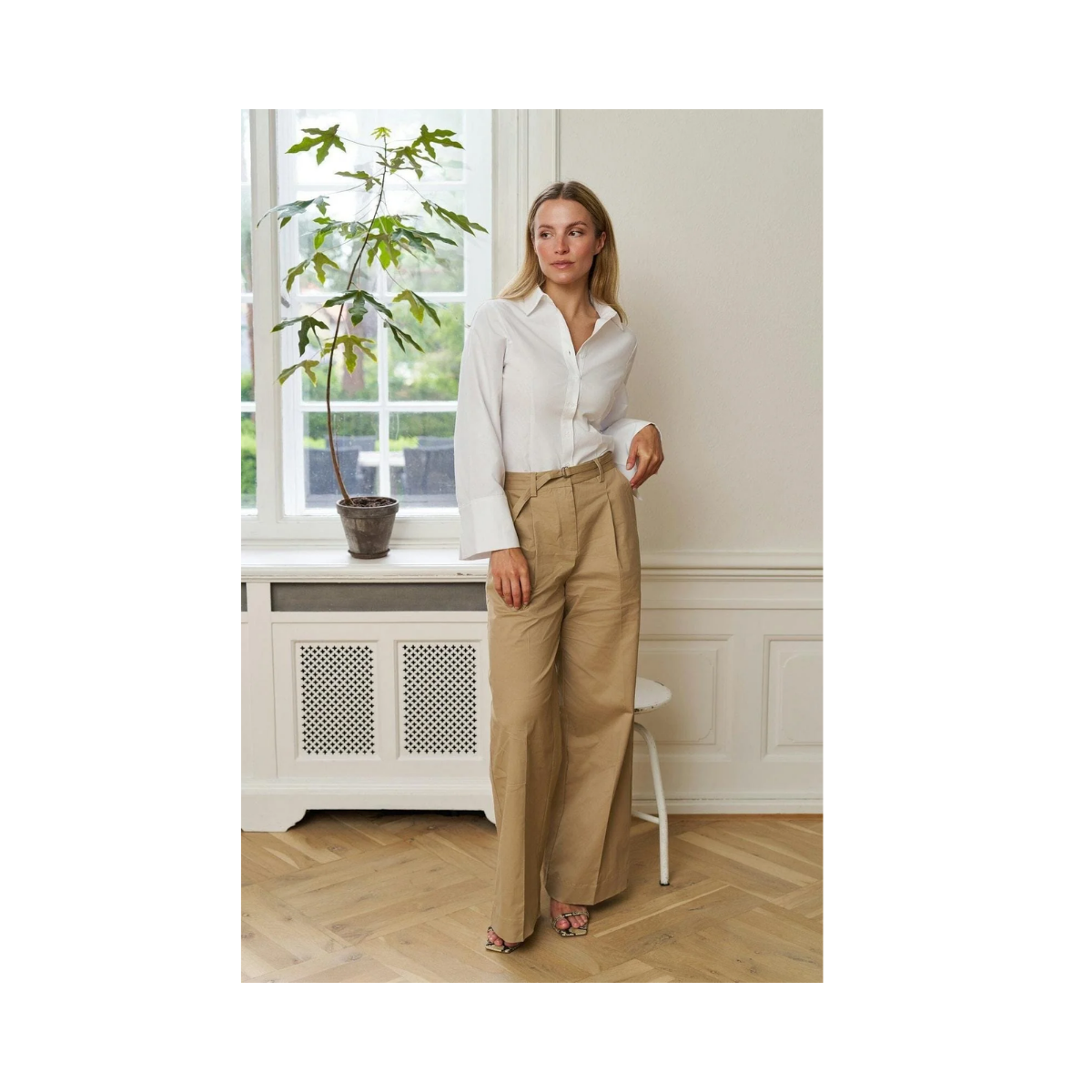 Malba Solid Pants - CAMEL