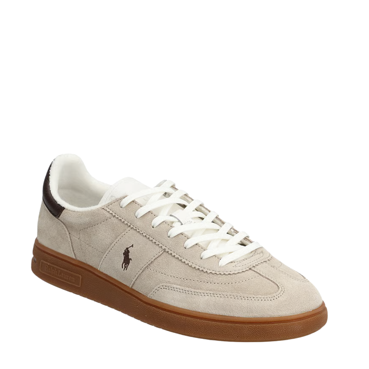 Bedford Sneakers Low Top Lace - Milkshake/Dark Brown
