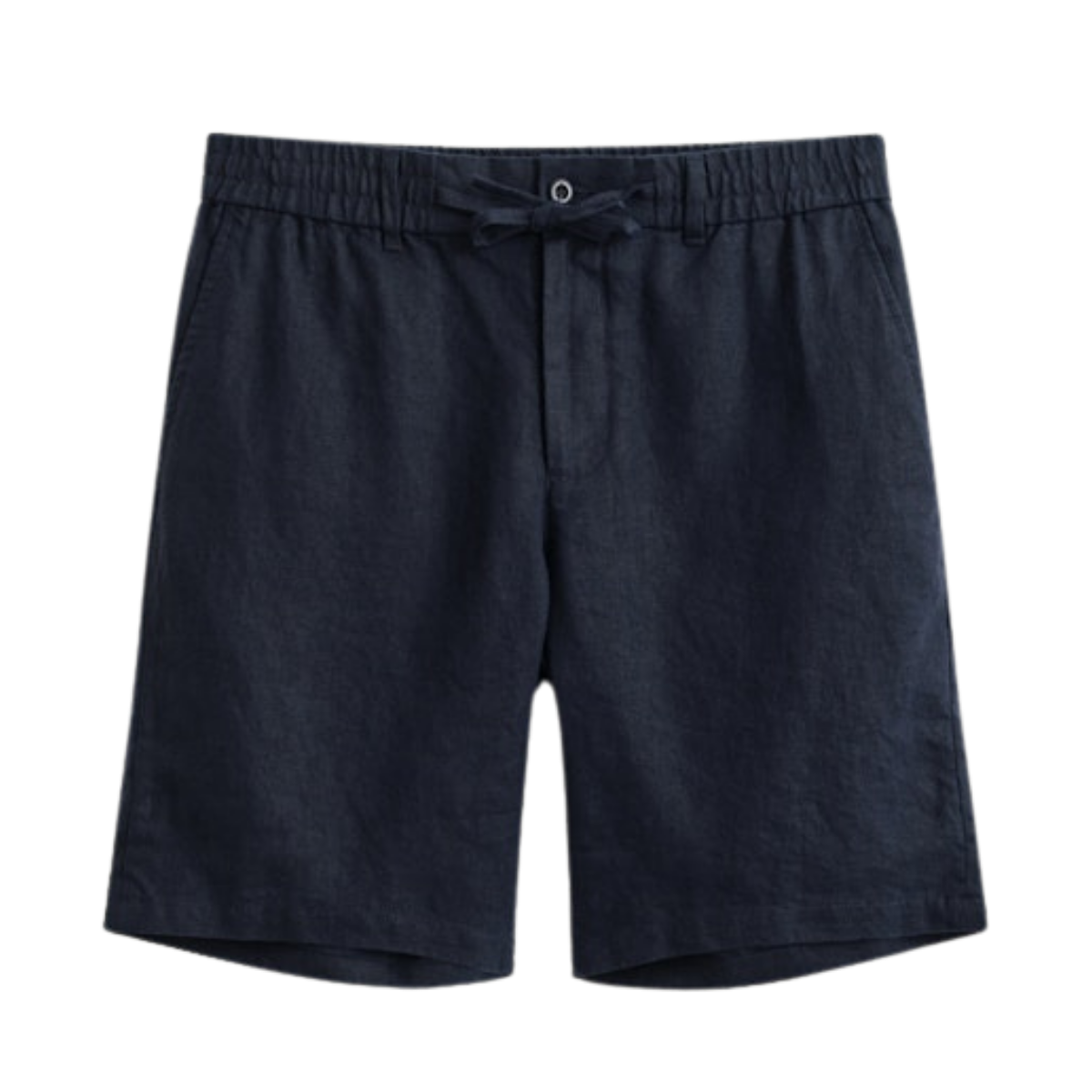 Reg Linen DS Shorts - Evening Blue
