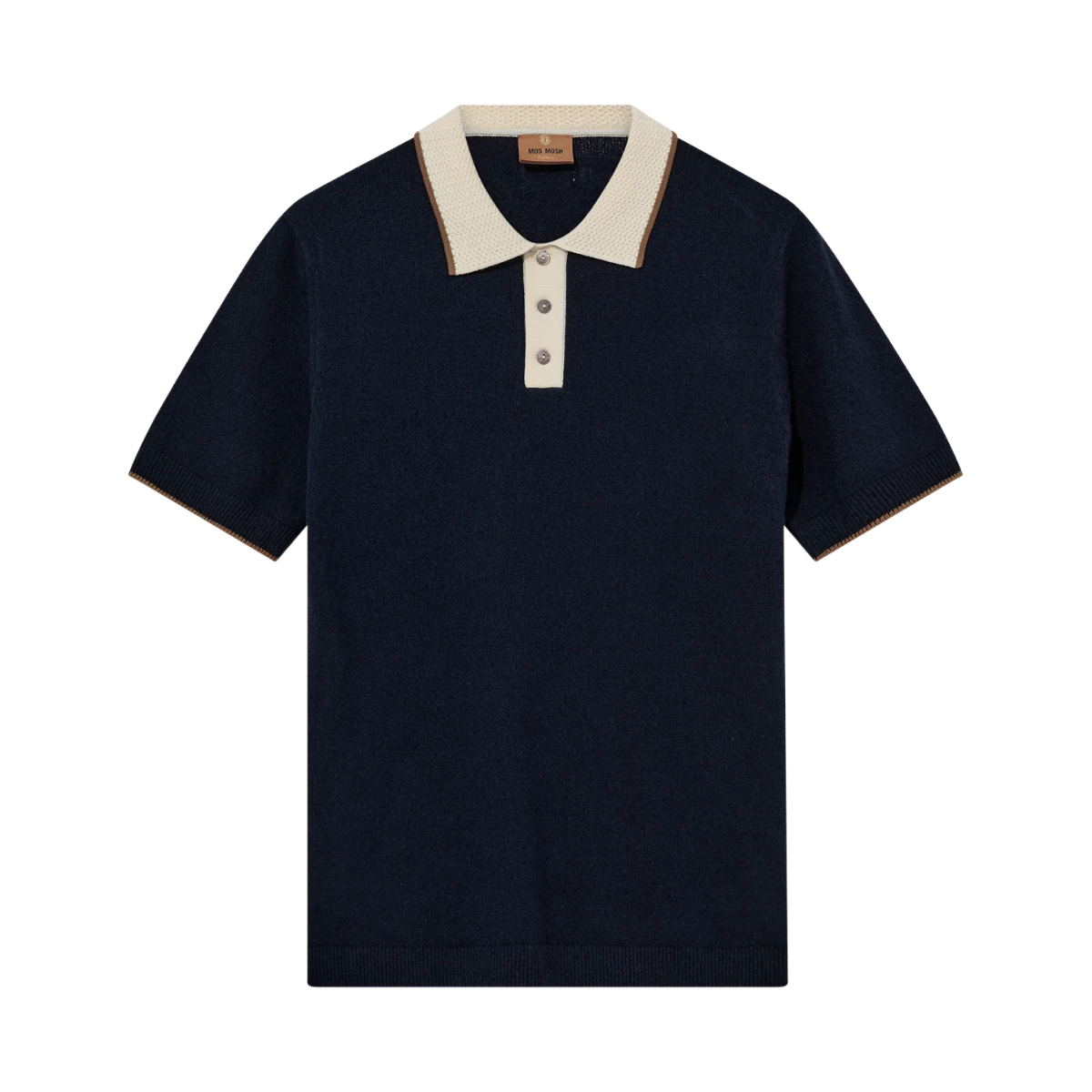 MMGFrancesco Polo SS Knit - Estate Blue