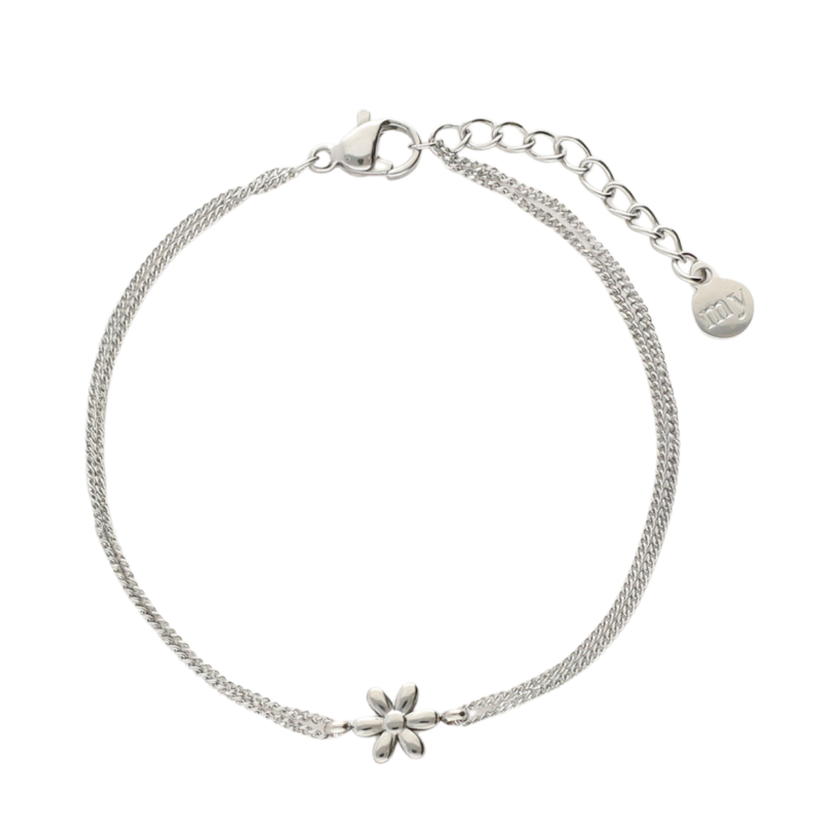 Bracelet Gifting Flower - Silver