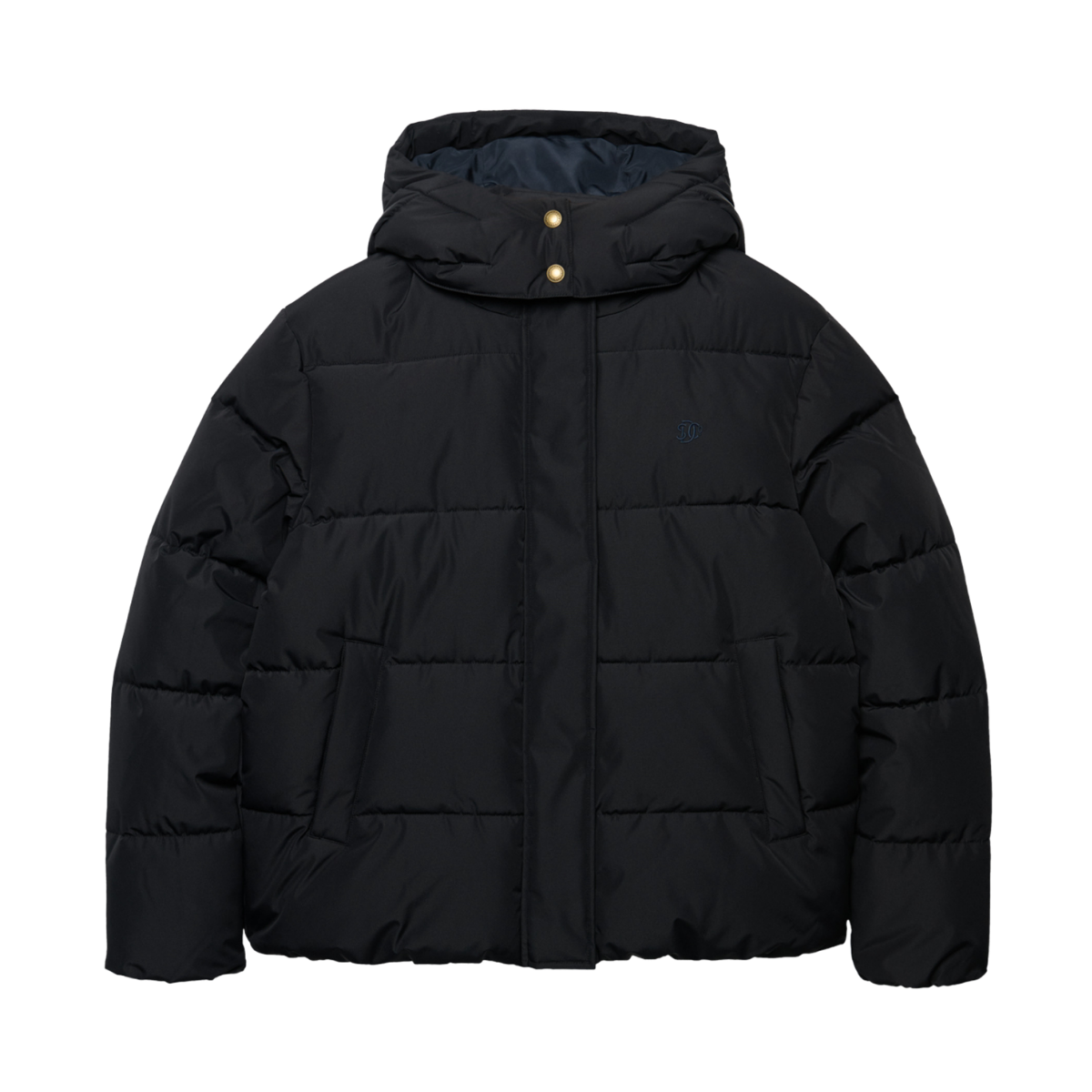 Premium Hood Puffer Jkt - 02a black