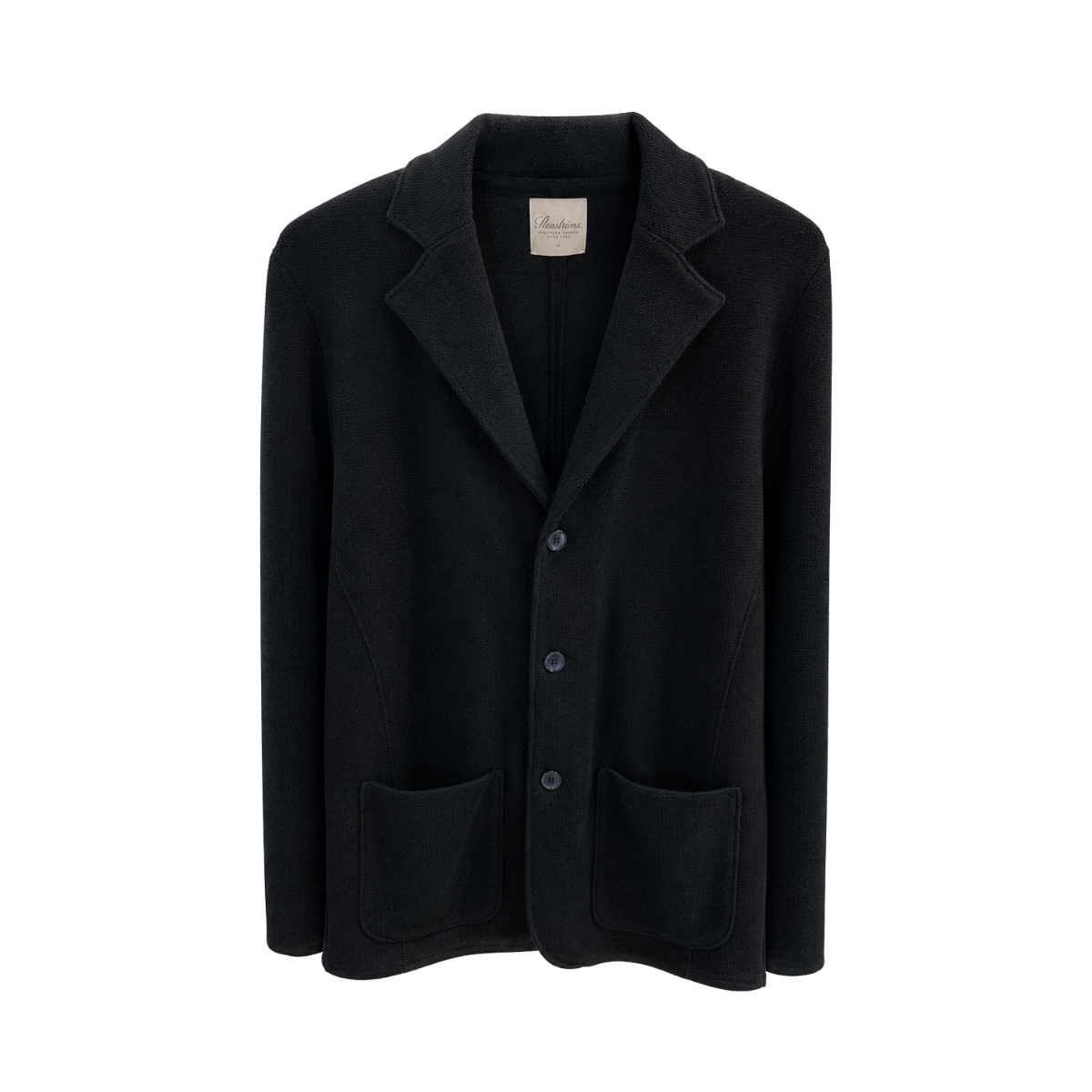 Blazer Knitted Texture - Navy