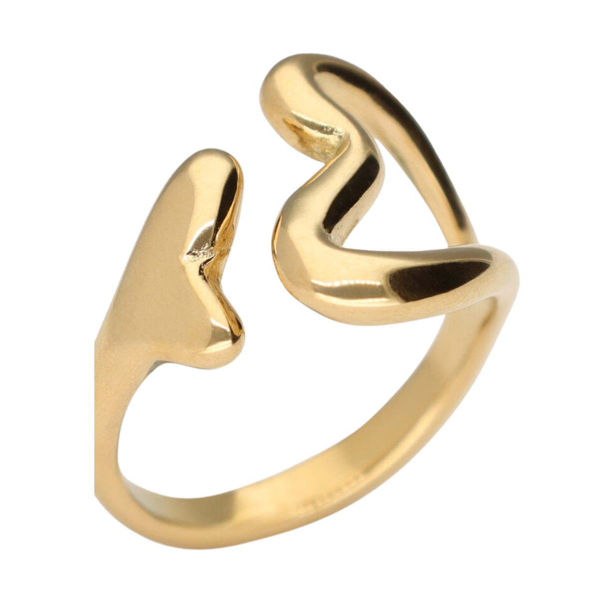 Ring 2 hearts OS - 1200 Gold