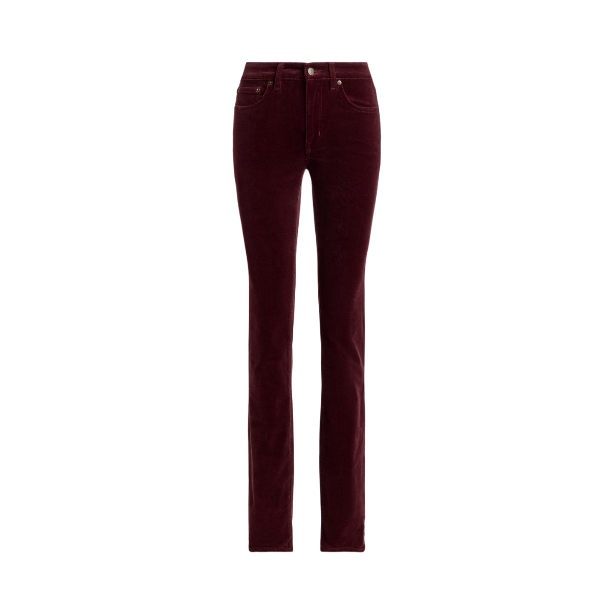 Midrise 5 Pocket - Dark Garnet