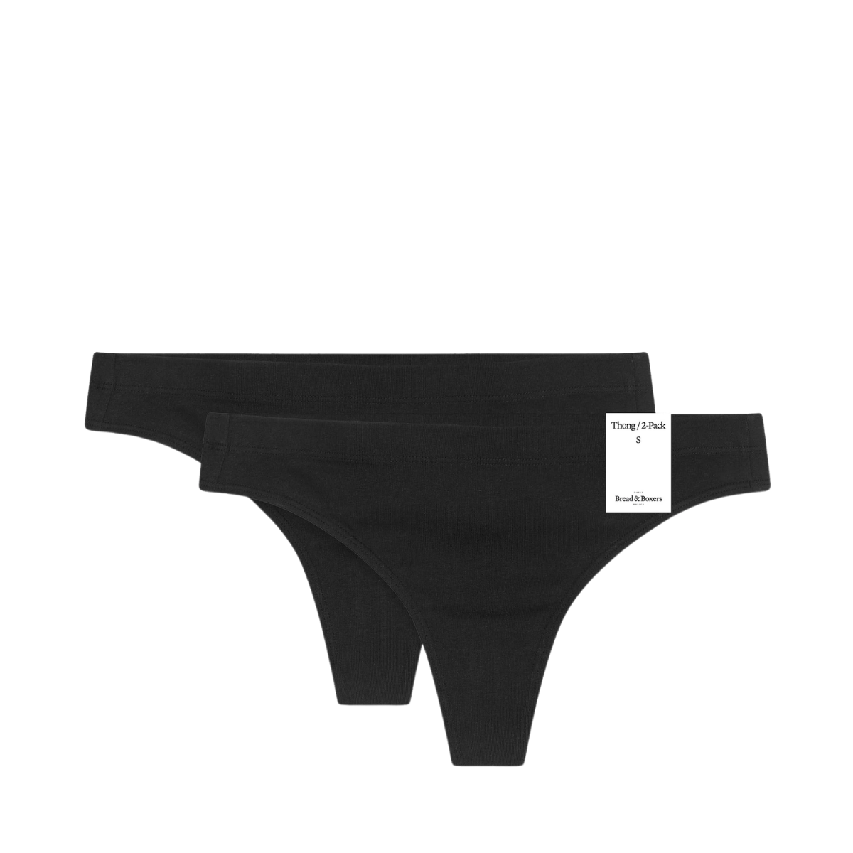 2-pack Thong - Black