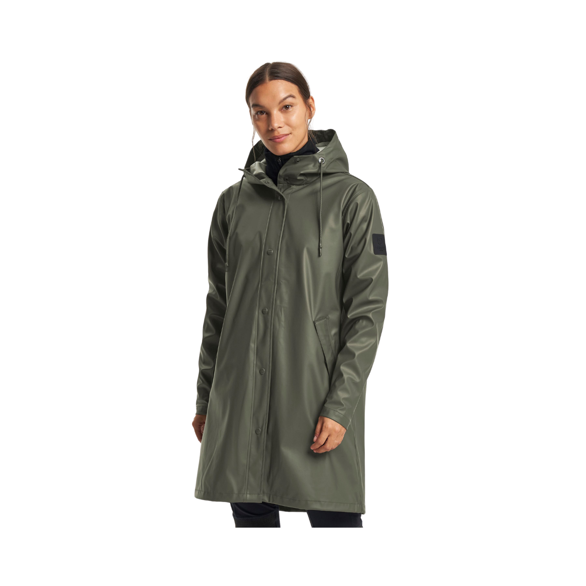 Apelviken Coat W - Four leaf clover