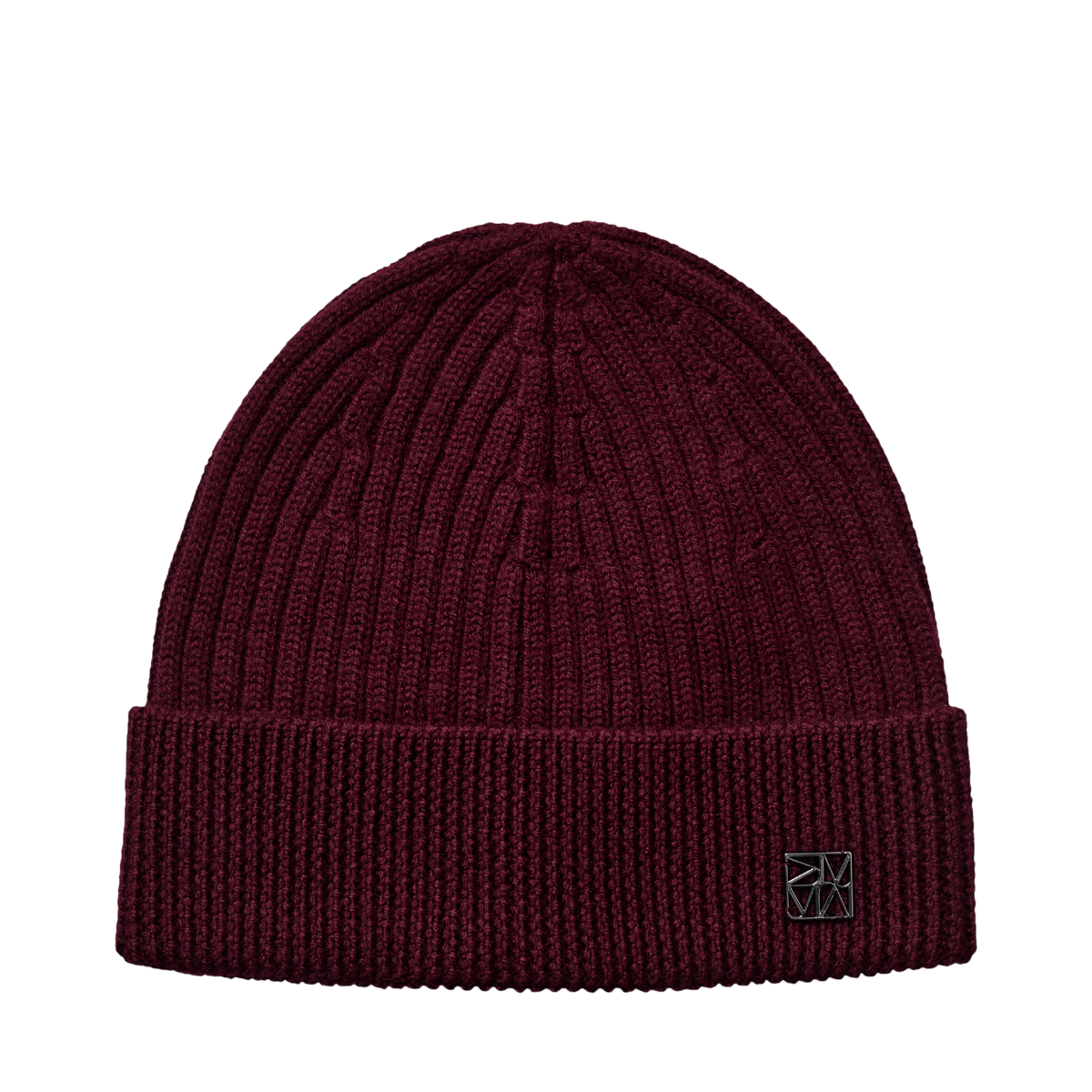 MMTova Wool Rib Hat - Cabernet