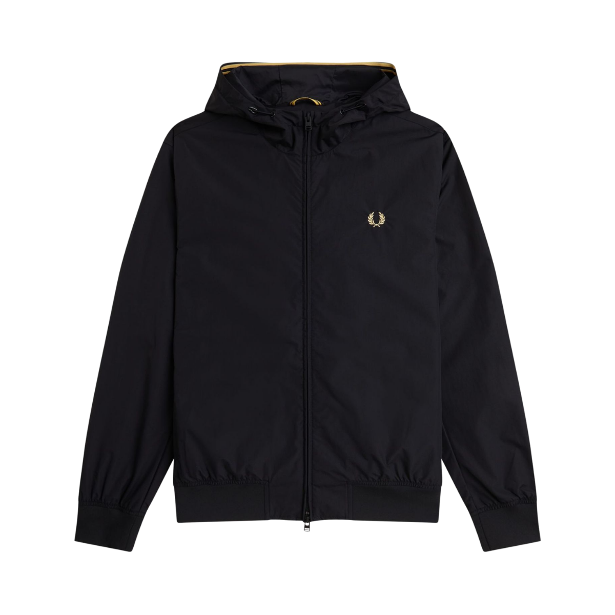 Hooded Brentham Jacket - Black