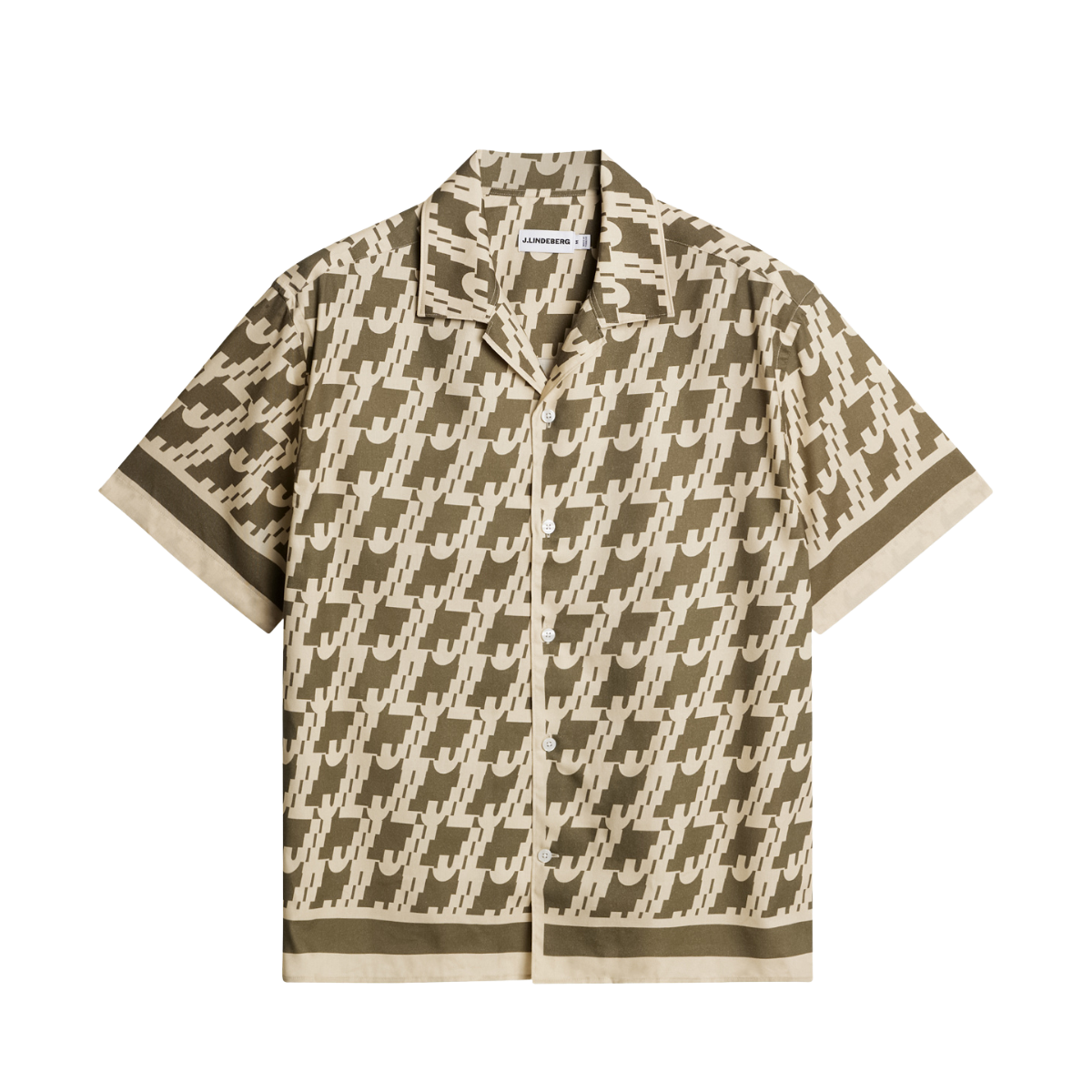 Ellis Border Resort Shirt - JL Glitch Kalamata