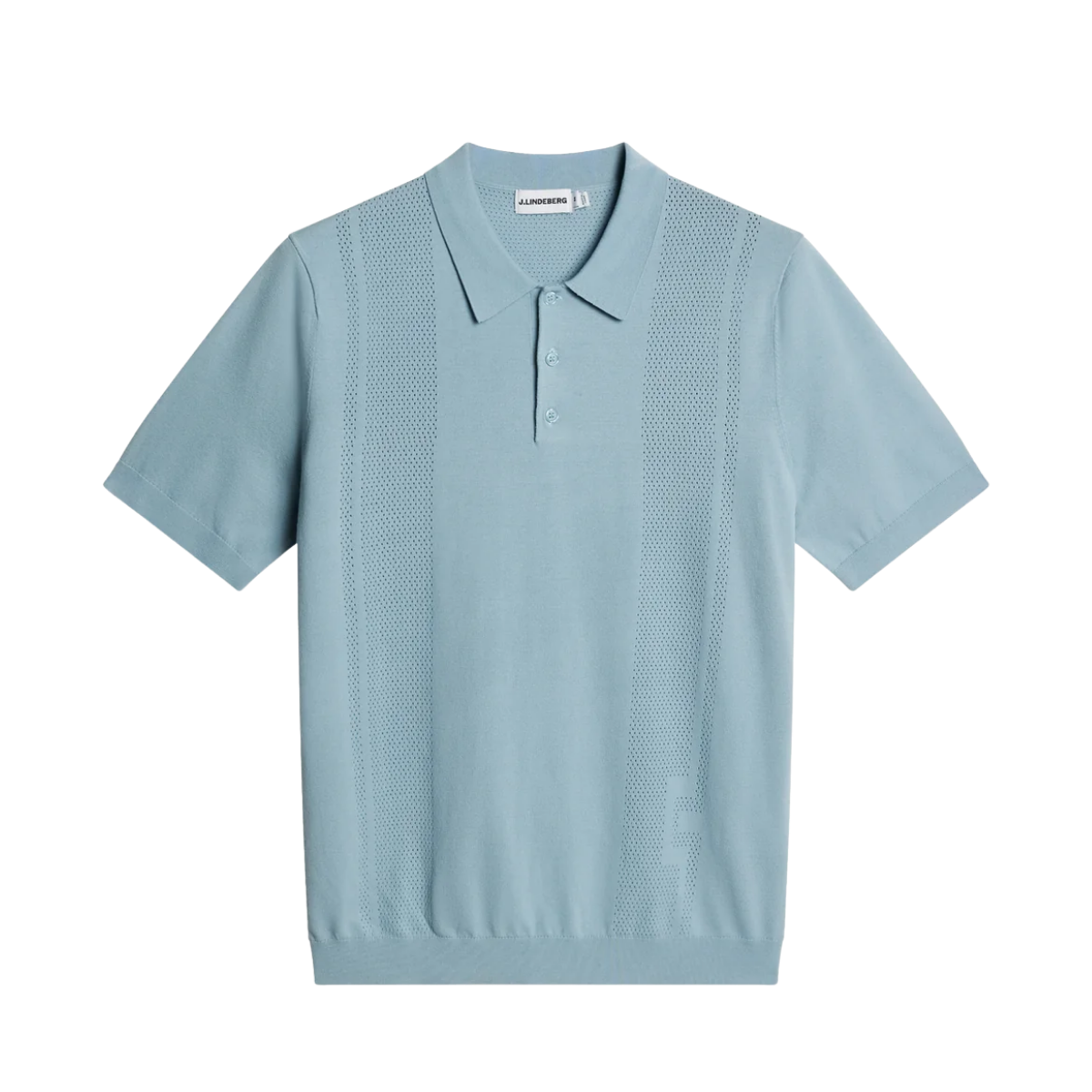 Reymond Seasonal Knit Polo - Forget-Me-Not