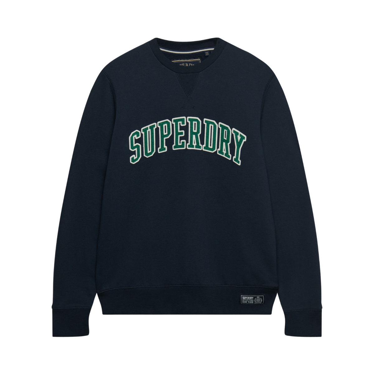 Athletic Applique Relaxed Crew - 98T Eclipse Navy
