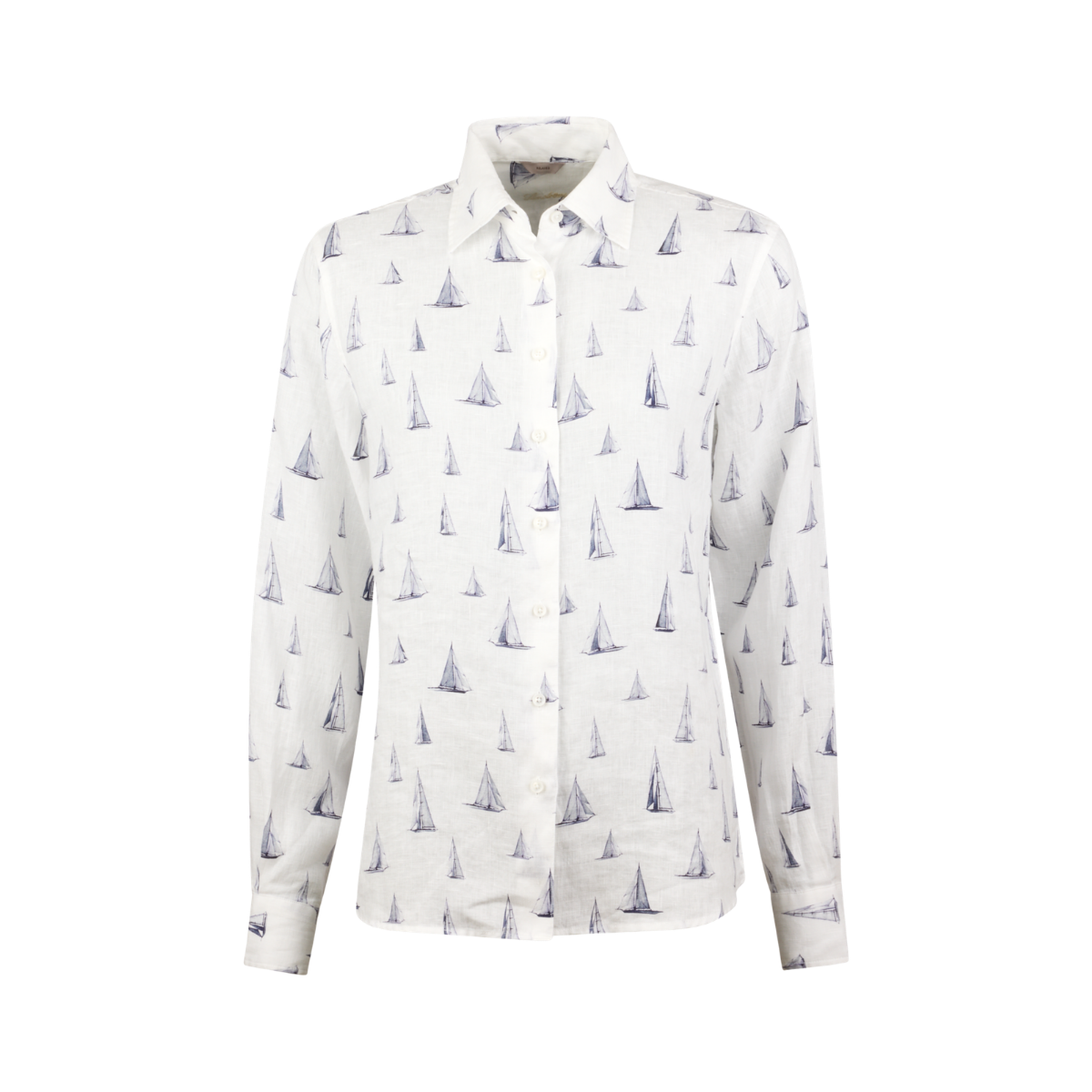 Siri Shirt - Blue Pattern
