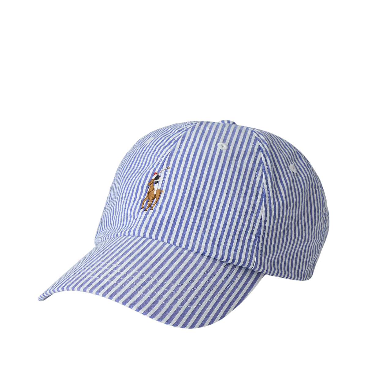 Cls Sprt Cap Cap Hat - Cruise Royal Seersucker