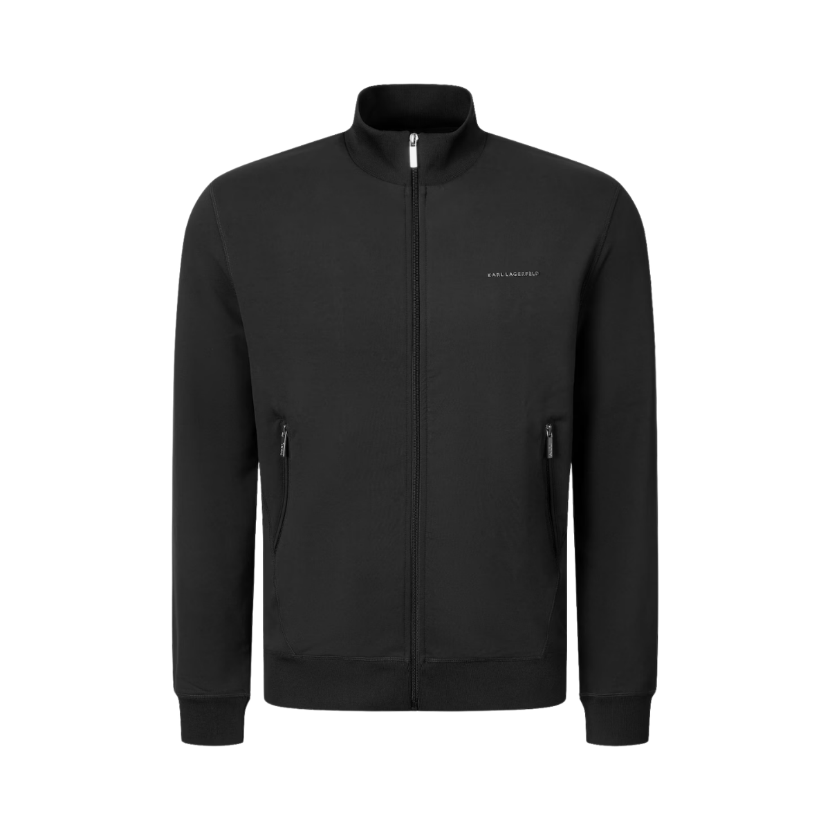 Sweat Zip Jacket - Black