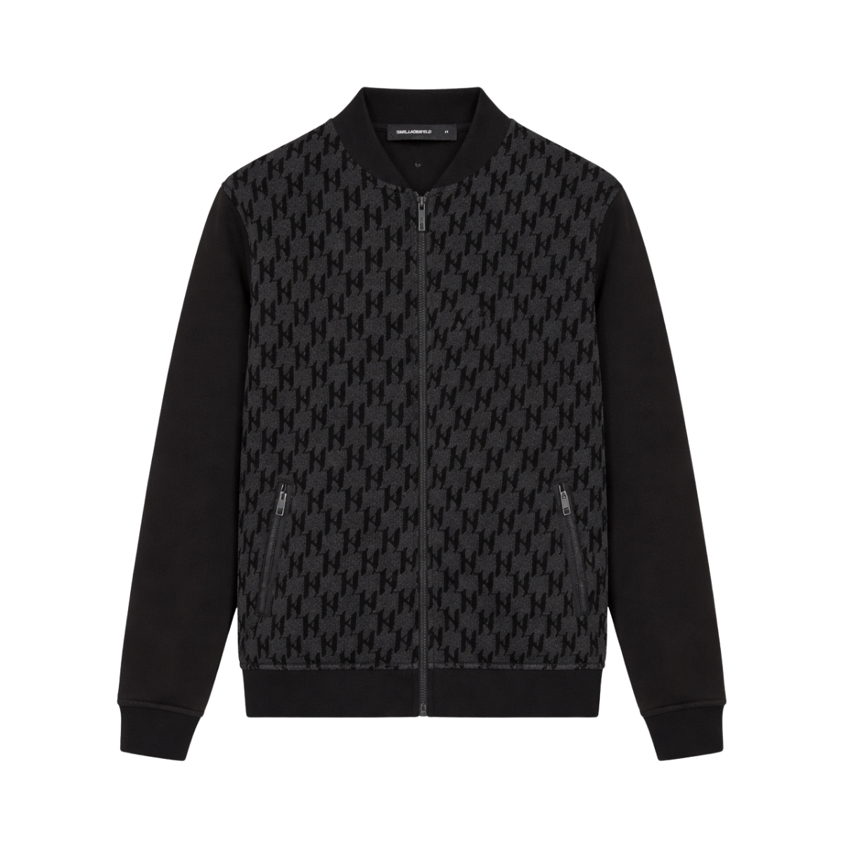 Sweat Zip Jacket - Black