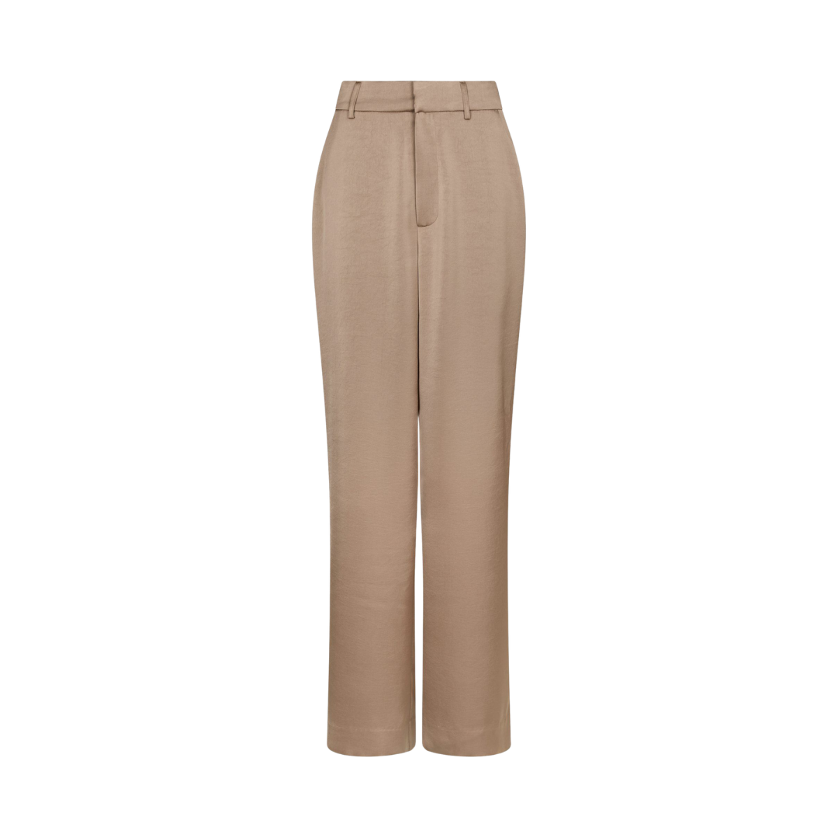 Emmett Heavy Sateen Pants - Dark Taupe