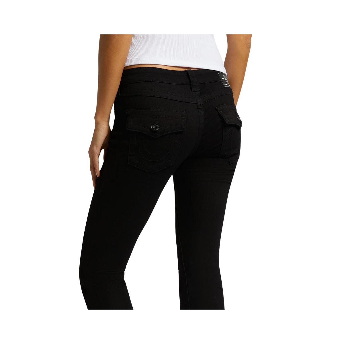 Joey Low Rise Flare - Black