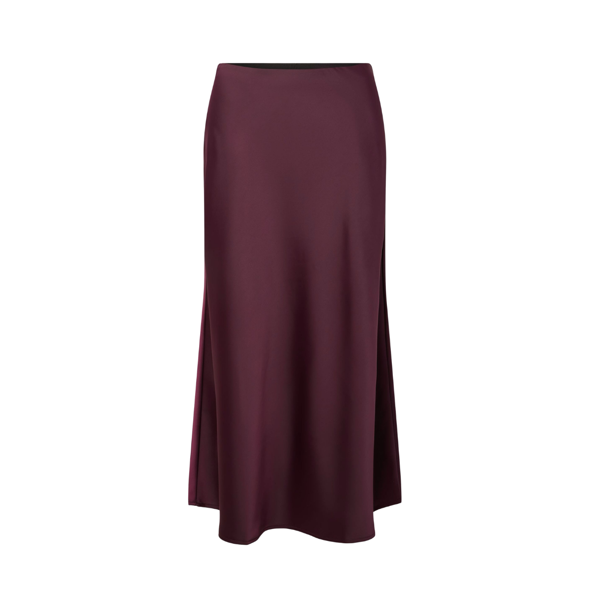 YASPella Highwaist Midi Skirt - Fig
