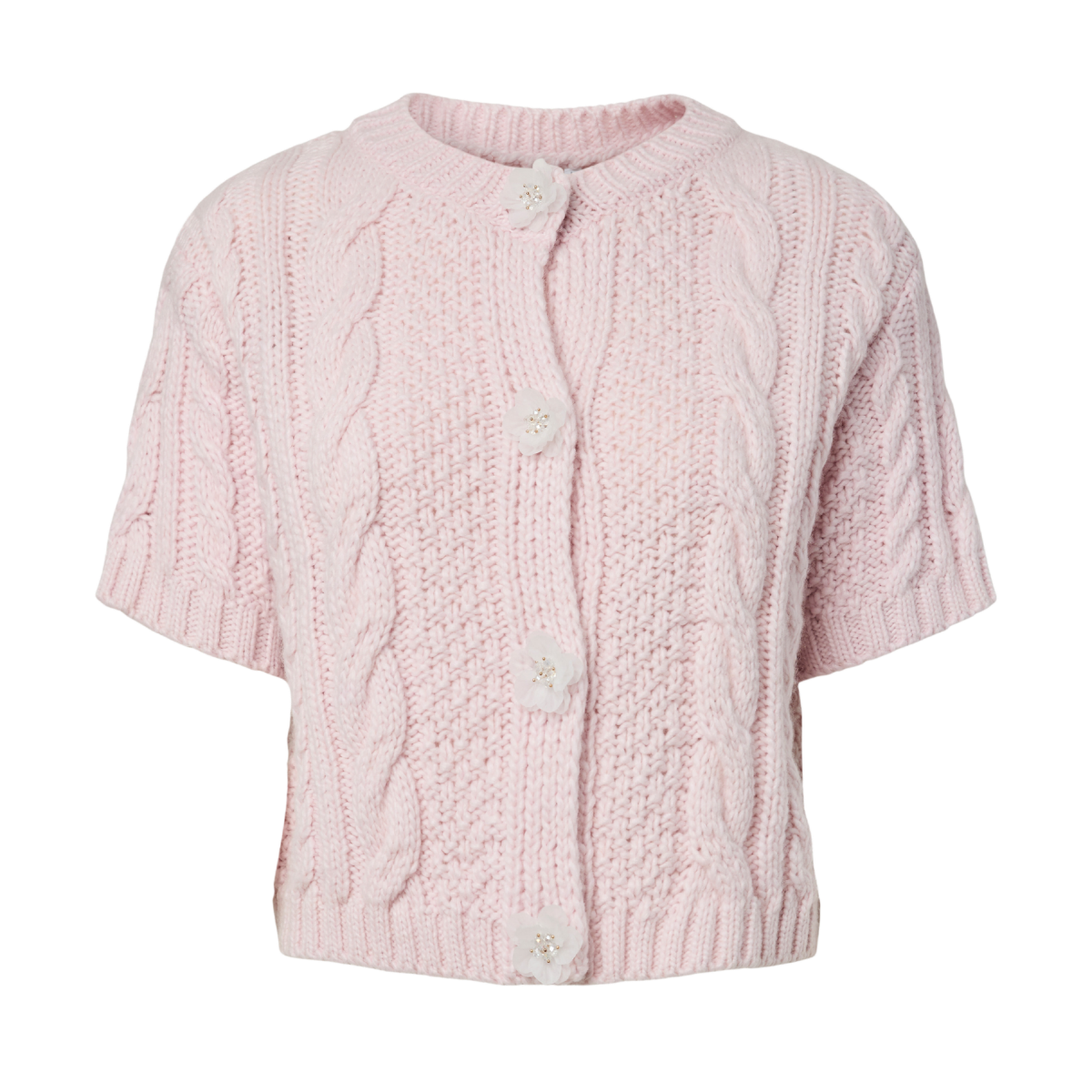 YASPalila Knit Cardigan - Pale Lilac