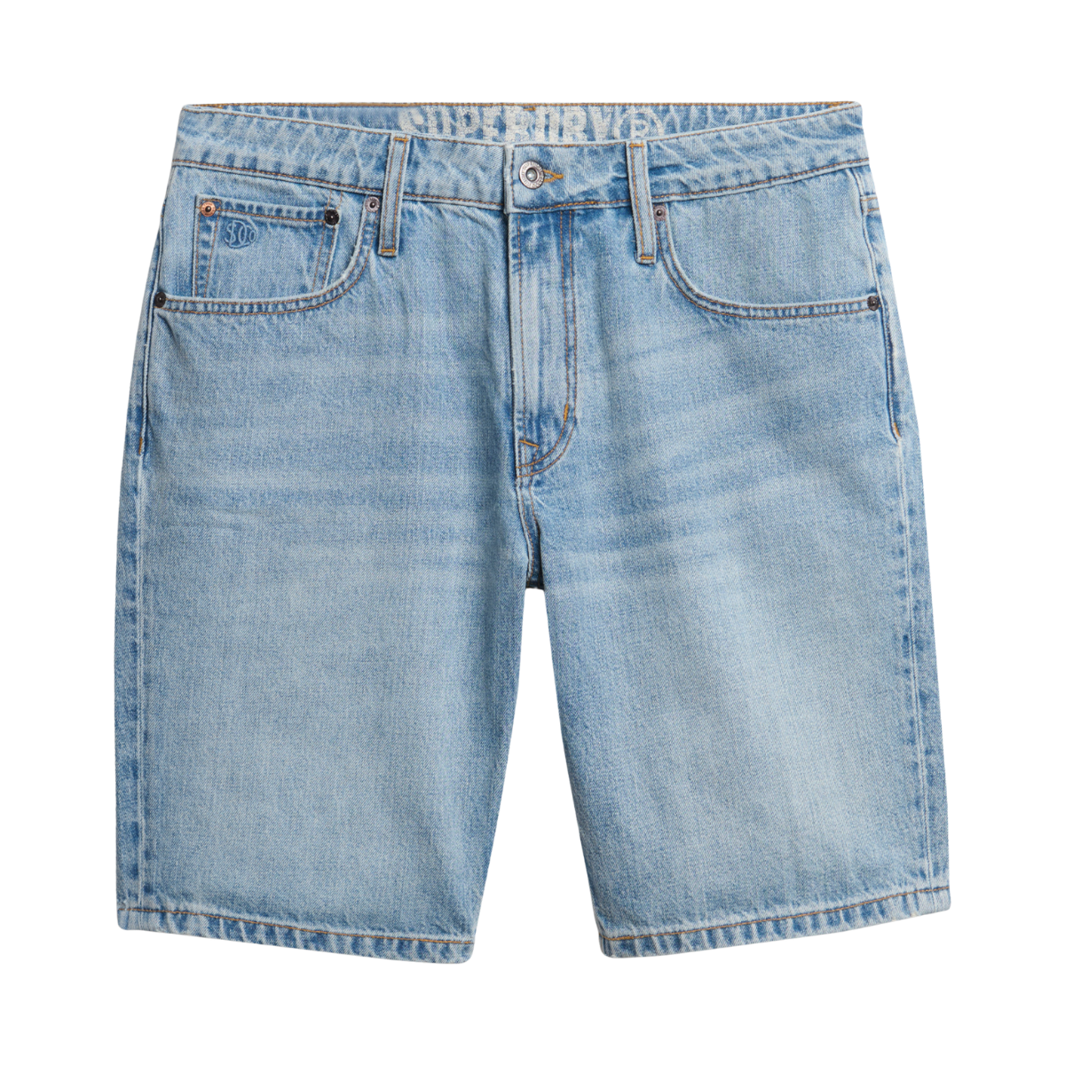 Vintage Straight Short - Fairfield Light Blue