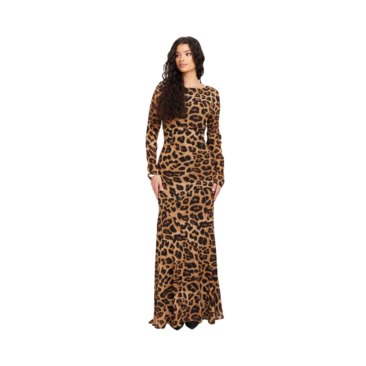 Leo Dress - Brown Leo