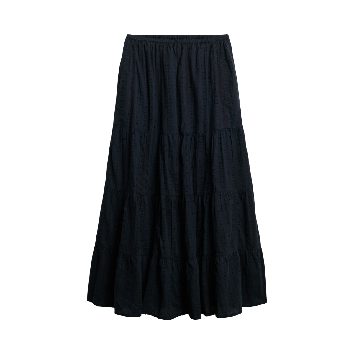 Tiered Maxi Skirt - Eclipse Navy