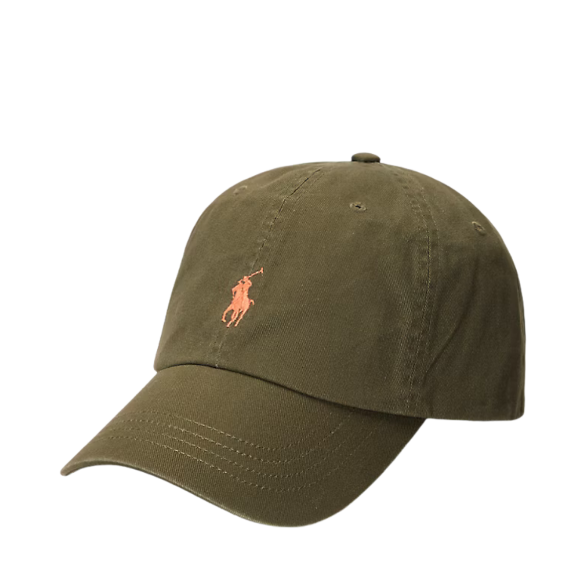 Cotton Chino Ball Cap - Canopy Olive