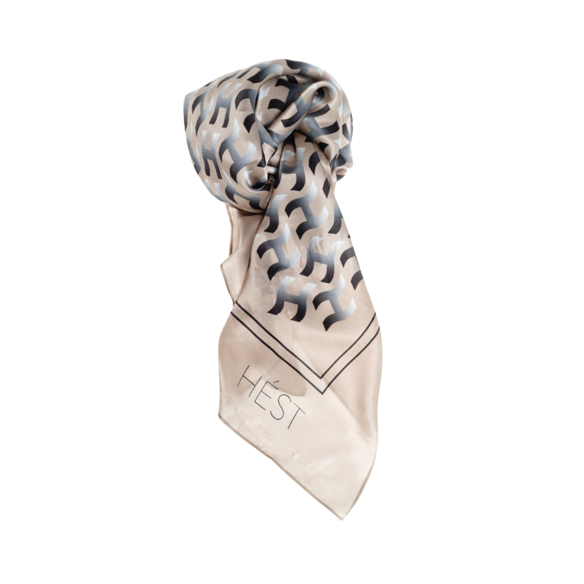 Froya Silk Scarf Large - Beige