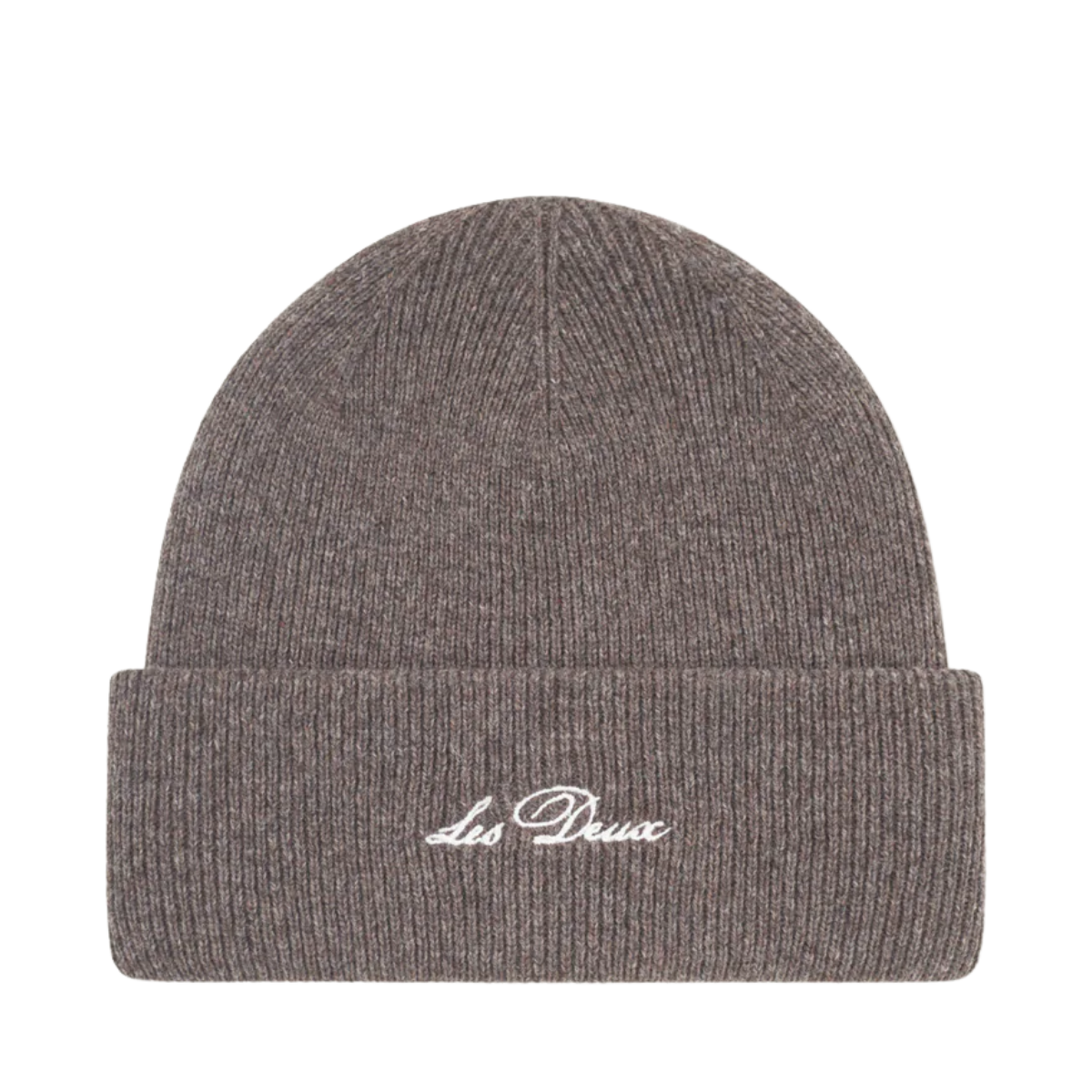 Wayne Embroidered Beanie - Mountain Grey Melange