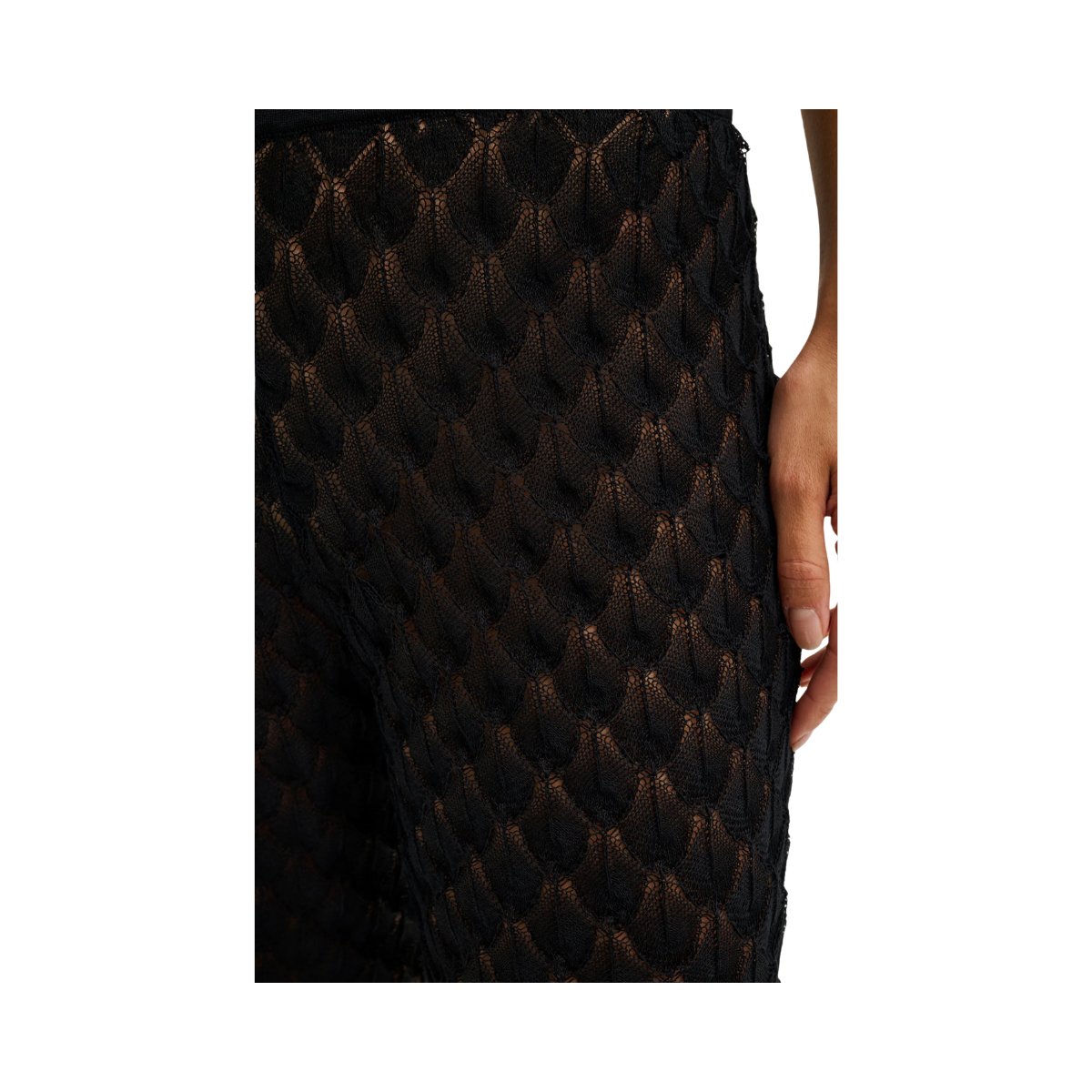 Alissa Knitted Pants - Black