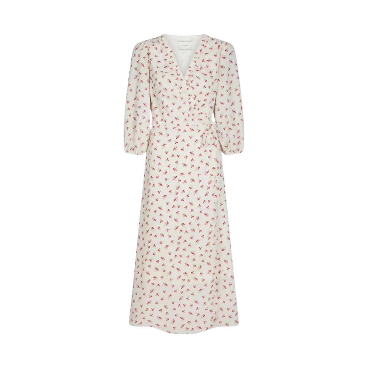 Malinga Simple Flower Dress - 160 Red