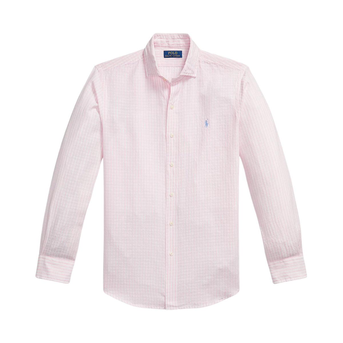 Woven Sport Shirt - Pink White