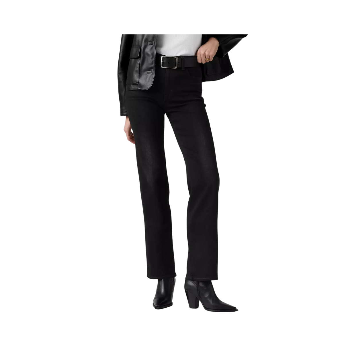 723 High Rise Straight - Worn Midnight